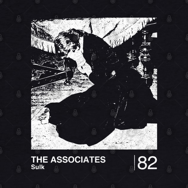 The Associates / Minimalist Graphic Design Fan Artwork by saudade